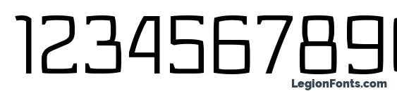 SarasoriRg Regular Font, Number Fonts