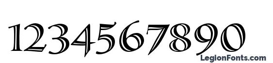 SassafrasStd Roman Font, Number Fonts