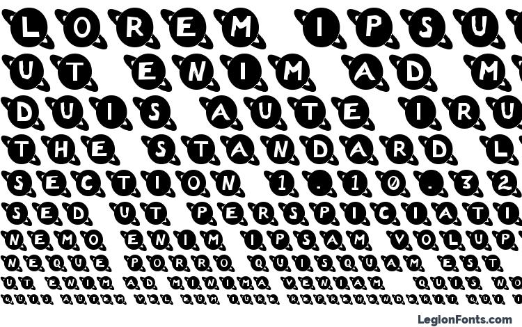 specimens Saturn font, sample Saturn font, an example of writing Saturn font, review Saturn font, preview Saturn font, Saturn font