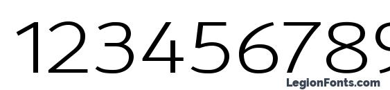 Savile Regular Font, Number Fonts