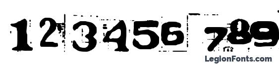 sAWesome Font, Number Fonts