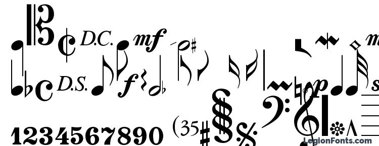 глифы шрифта Sax n Violins SSi, символы шрифта Sax n Violins SSi, символьная карта шрифта Sax n Violins SSi, предварительный просмотр шрифта Sax n Violins SSi, алфавит шрифта Sax n Violins SSi, шрифт Sax n Violins SSi