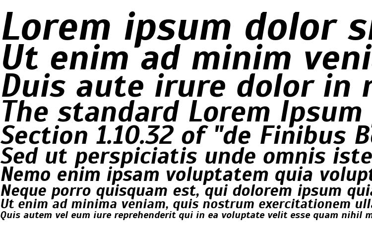 specimens Scada Bold Italic font, sample Scada Bold Italic font, an example of writing Scada Bold Italic font, review Scada Bold Italic font, preview Scada Bold Italic font, Scada Bold Italic font