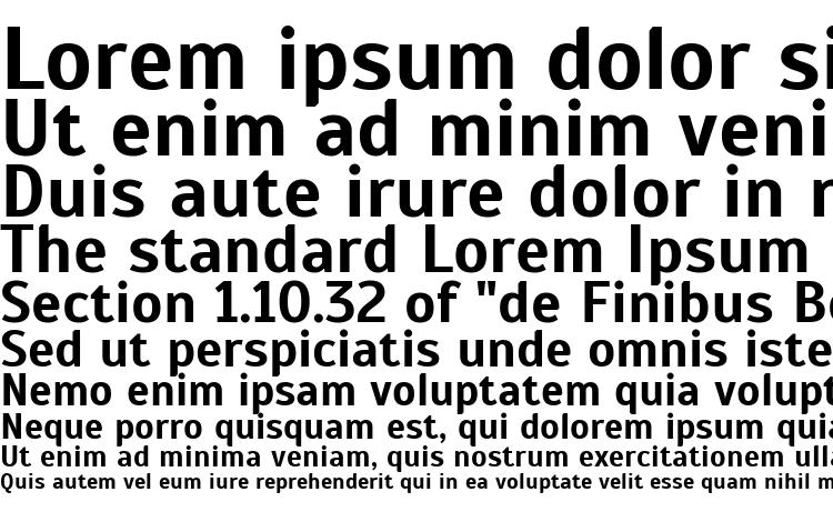 specimens Scada Bold font, sample Scada Bold font, an example of writing Scada Bold font, review Scada Bold font, preview Scada Bold font, Scada Bold font