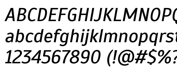 glyphs Scada Italic font, сharacters Scada Italic font, symbols Scada Italic font, character map Scada Italic font, preview Scada Italic font, abc Scada Italic font, Scada Italic font