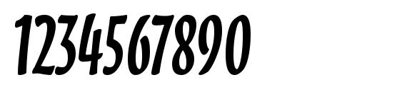 ScarboroughITC TT Bold Font, Number Fonts