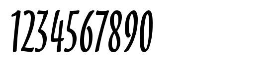 ScarboroughITC TT Font, Number Fonts