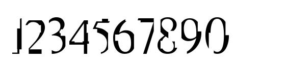 Scarecrow Font, Number Fonts
