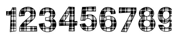 Scartan Floaben Font, Number Fonts