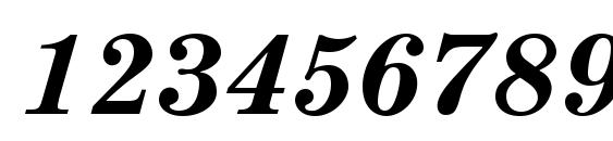 Scb4 Font, Number Fonts