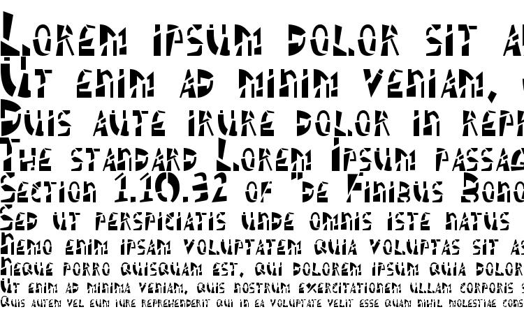 specimens Schizm font, sample Schizm font, an example of writing Schizm font, review Schizm font, preview Schizm font, Schizm font