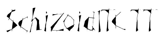 SchizoidITC TT font, free SchizoidITC TT font, preview SchizoidITC TT font