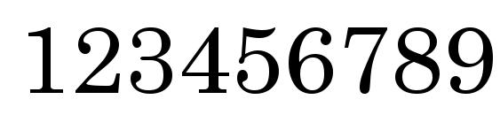 Schlbk Font, Number Fonts