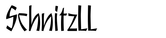 SchnitzLL font, free SchnitzLL font, preview SchnitzLL font