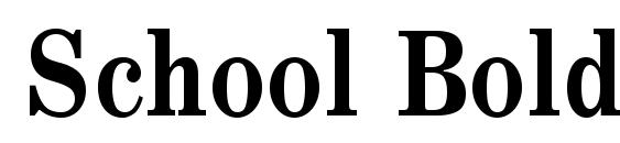 School Bold.001.00185b font, free School Bold.001.00185b font, preview School Bold.001.00185b font