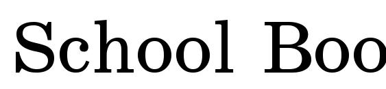 School Book font, free School Book font, preview School Book font