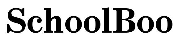 SchoolBook.kz Bold Font