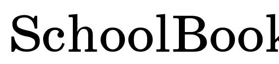 SchoolBook font, free SchoolBook font, preview SchoolBook font