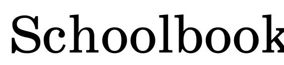 Schoolbookac regular Font