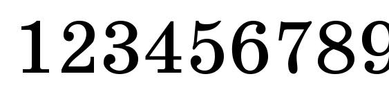 SchoolBookAC Font, Number Fonts