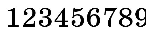 Schoolbookc regular Font, Number Fonts