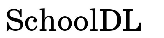 SchoolDL Font