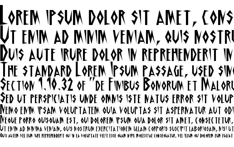 specimens Schrill AOE font, sample Schrill AOE font, an example of writing Schrill AOE font, review Schrill AOE font, preview Schrill AOE font, Schrill AOE font