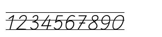 SchulschriftCL4 Font, Number Fonts
