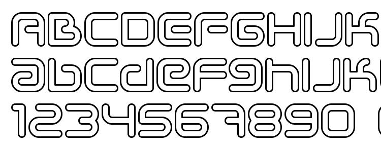 glyphs Sci fied outline font, сharacters Sci fied outline font, symbols Sci fied outline font, character map Sci fied outline font, preview Sci fied outline font, abc Sci fied outline font, Sci fied outline font