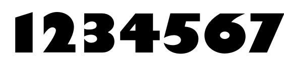 Scliberatorc Font, Number Fonts