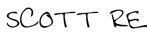 Scott Regular Font