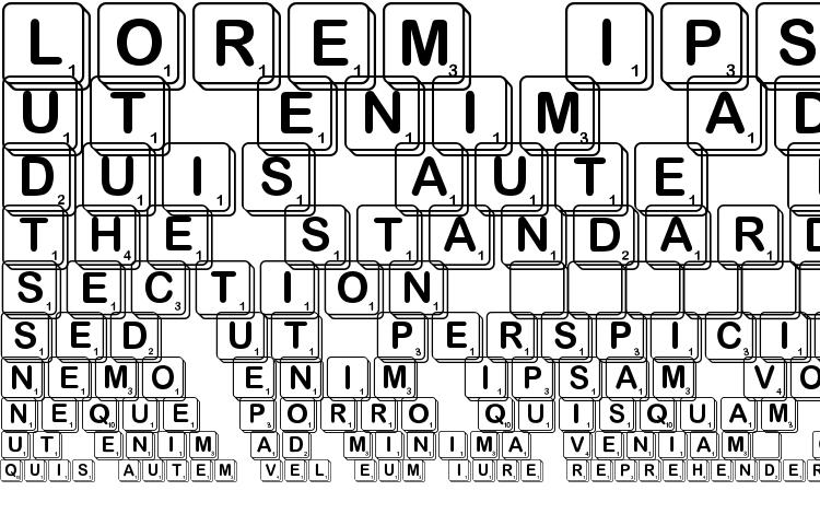 specimens Scramble font, sample Scramble font, an example of writing Scramble font, review Scramble font, preview Scramble font, Scramble font