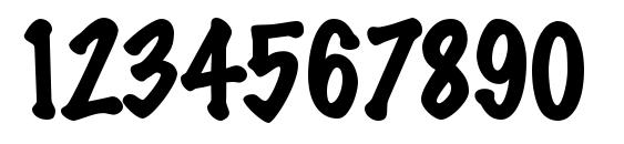 Scrawlin SSi Font, Number Fonts