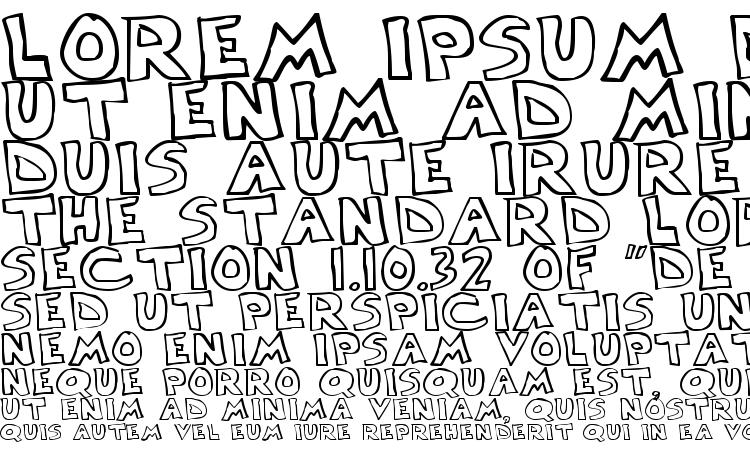 specimens Scrawllege font, sample Scrawllege font, an example of writing Scrawllege font, review Scrawllege font, preview Scrawllege font, Scrawllege font