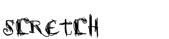 scretch Font