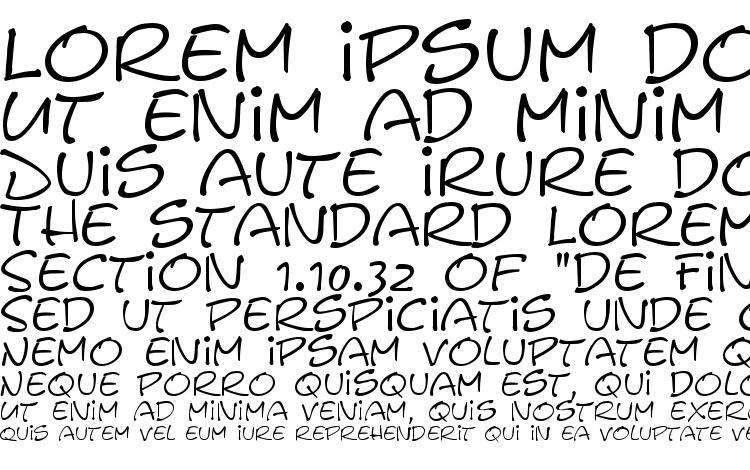 specimens Scribble Regular font, sample Scribble Regular font, an example of writing Scribble Regular font, review Scribble Regular font, preview Scribble Regular font, Scribble Regular font