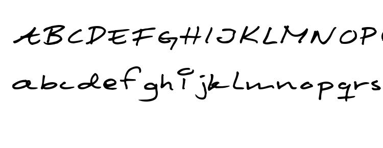 глифы шрифта Scribbled Monkey, символы шрифта Scribbled Monkey, символьная карта шрифта Scribbled Monkey, предварительный просмотр шрифта Scribbled Monkey, алфавит шрифта Scribbled Monkey, шрифт Scribbled Monkey