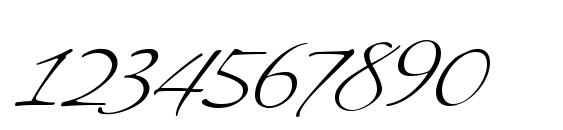 Scriptina Font, Number Fonts