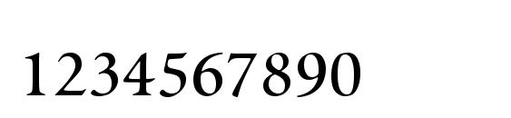 Scriptoria Small Caps SSi Font, Number Fonts
