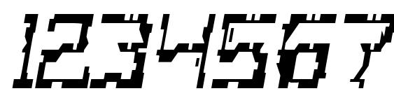 Scritzy Regular Font, Number Fonts