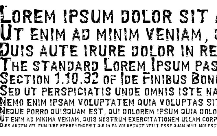 specimens Scroonge font, sample Scroonge font, an example of writing Scroonge font, review Scroonge font, preview Scroonge font, Scroonge font