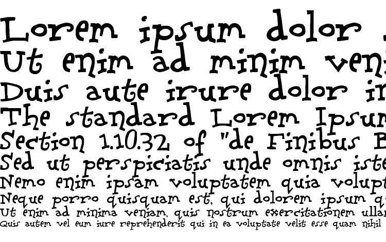 specimens Scrubadoo font, sample Scrubadoo font, an example of writing Scrubadoo font, review Scrubadoo font, preview Scrubadoo font, Scrubadoo font