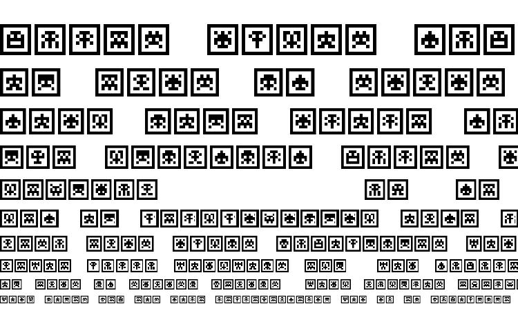 specimens Scumskullz box font, sample Scumskullz box font, an example of writing Scumskullz box font, review Scumskullz box font, preview Scumskullz box font, Scumskullz box font