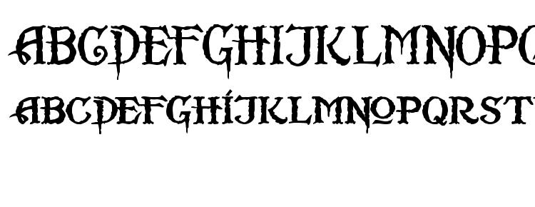 glyphs Scurlock font, сharacters Scurlock font, symbols Scurlock font, character map Scurlock font, preview Scurlock font, abc Scurlock font, Scurlock font