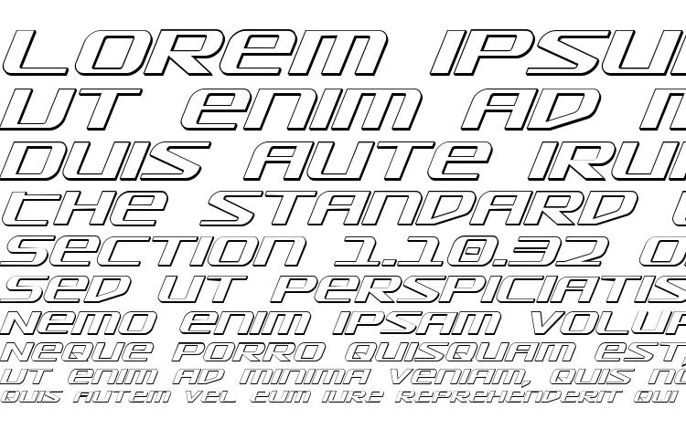 specimens SDF 3D Italic font, sample SDF 3D Italic font, an example of writing SDF 3D Italic font, review SDF 3D Italic font, preview SDF 3D Italic font, SDF 3D Italic font