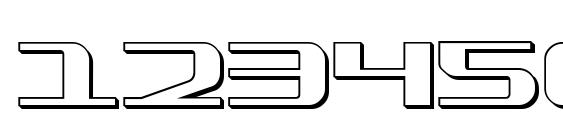 SDF 3D Font, Number Fonts