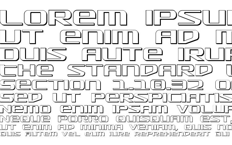 specimens SDF 3D font, sample SDF 3D font, an example of writing SDF 3D font, review SDF 3D font, preview SDF 3D font, SDF 3D font