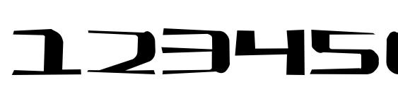 SDF Jagged Font, Number Fonts