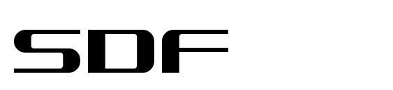SDF font, free SDF font, preview SDF font
