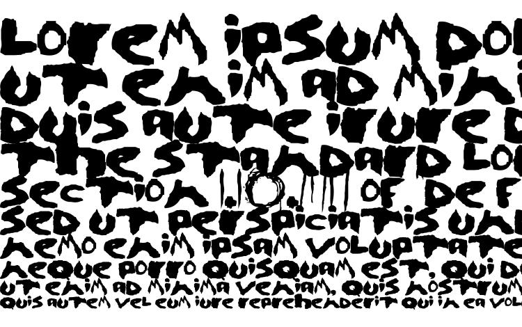 specimens se7en font, sample se7en font, an example of writing se7en font, review se7en font, preview se7en font, se7en font